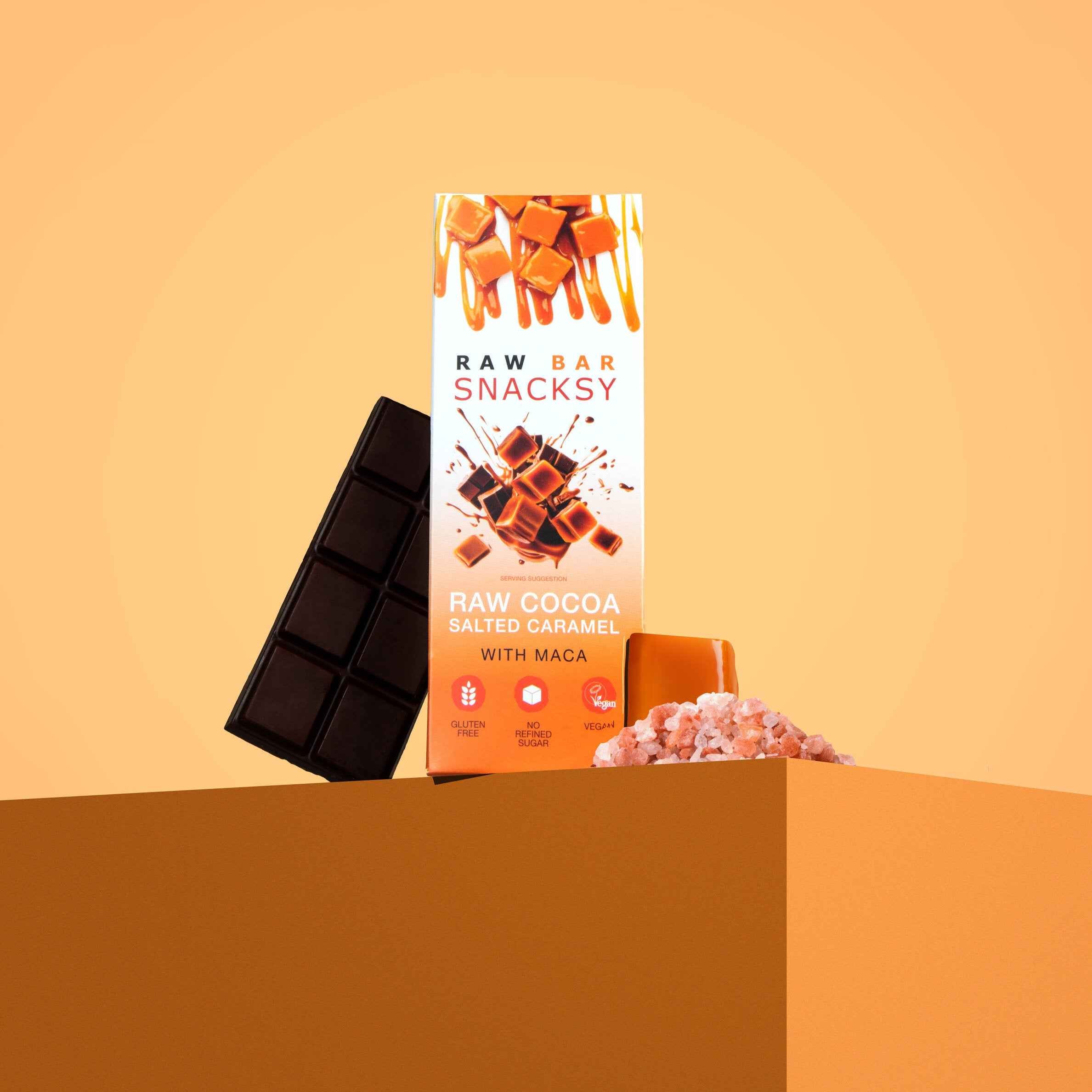 12 x 40g - SALTED CARAMEL WITH MACA (Partner Price)