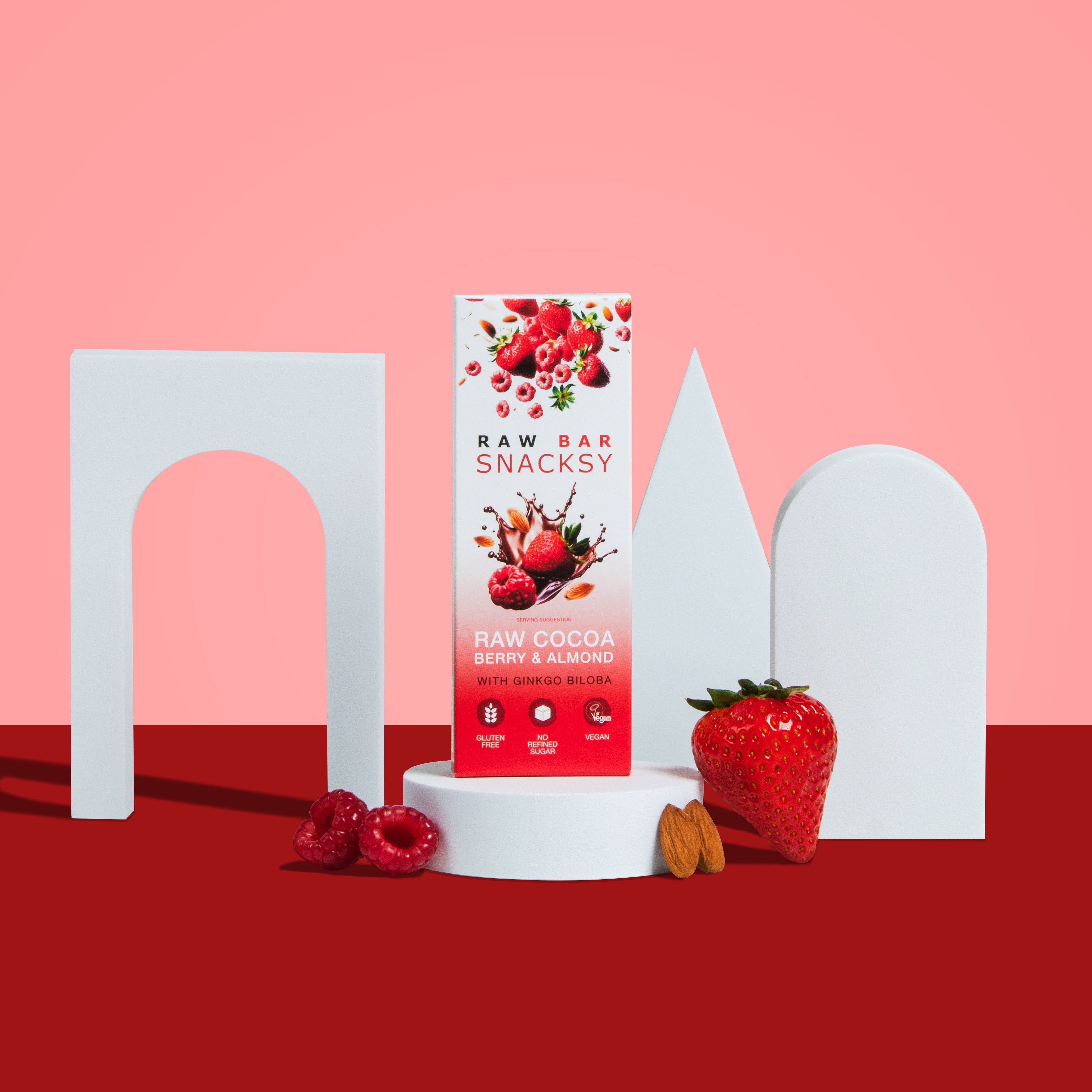 12 x 40g - BERRY & ALMOND WITH GINKGO BILOBA