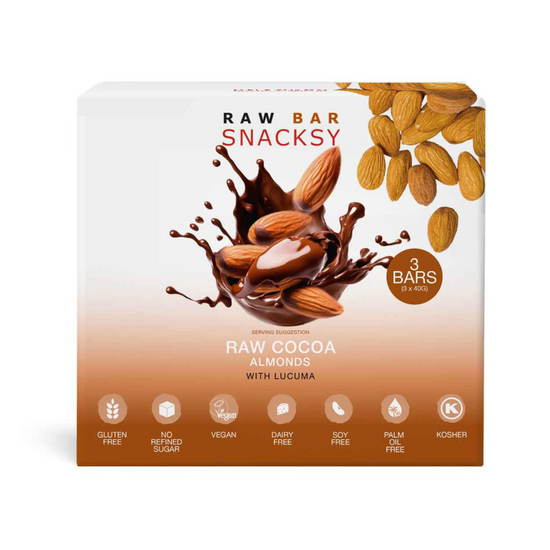 3 x 40g - ALMONDS WITH LUCUMA