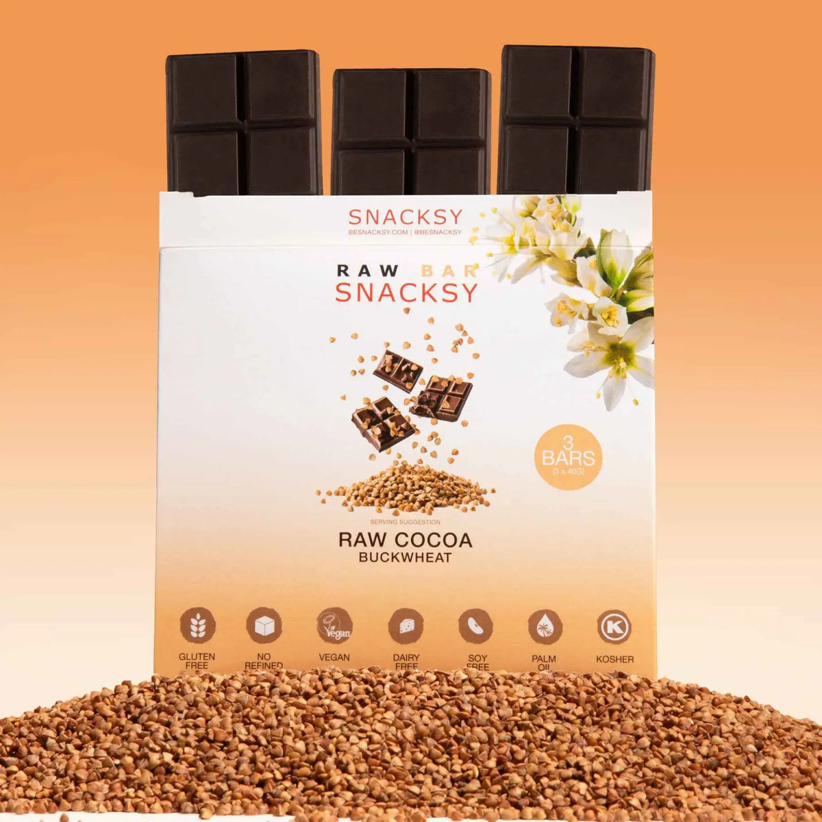 3 x 40g - BUCKWHEAT